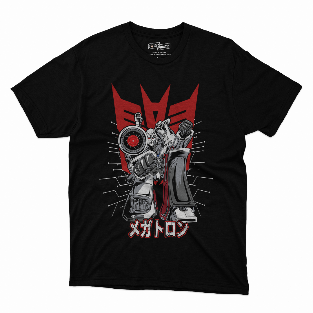 Polera Geek - Trasnformer Megatron Decepticons