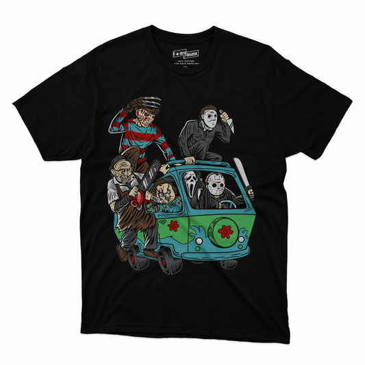 Polera Geek - Terror Maquina Del Misterio