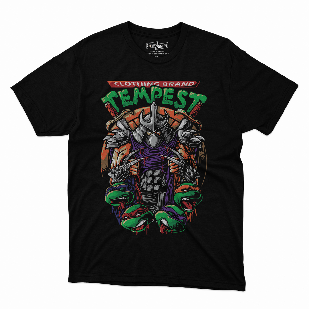 Polera Geek - Tortugas ninja Tempest