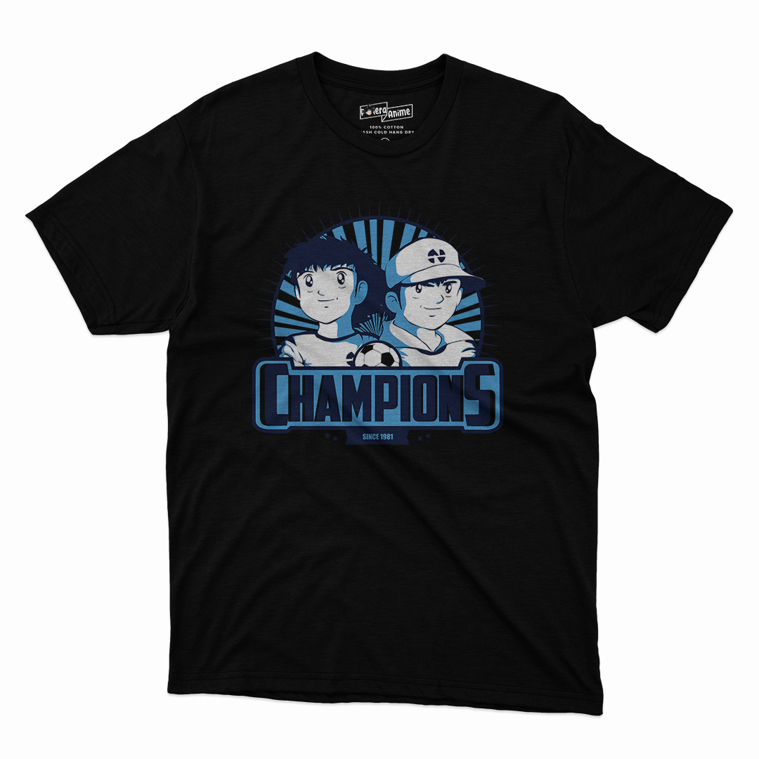 Polera Geek - Super Campeones Champions