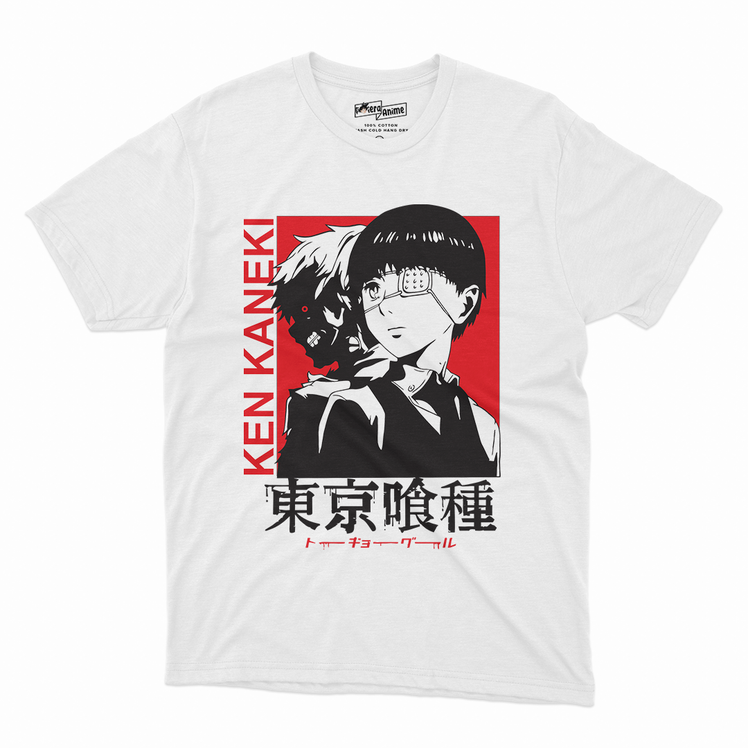 Polera Geek - Tokyo ghoul Ken Kaneki