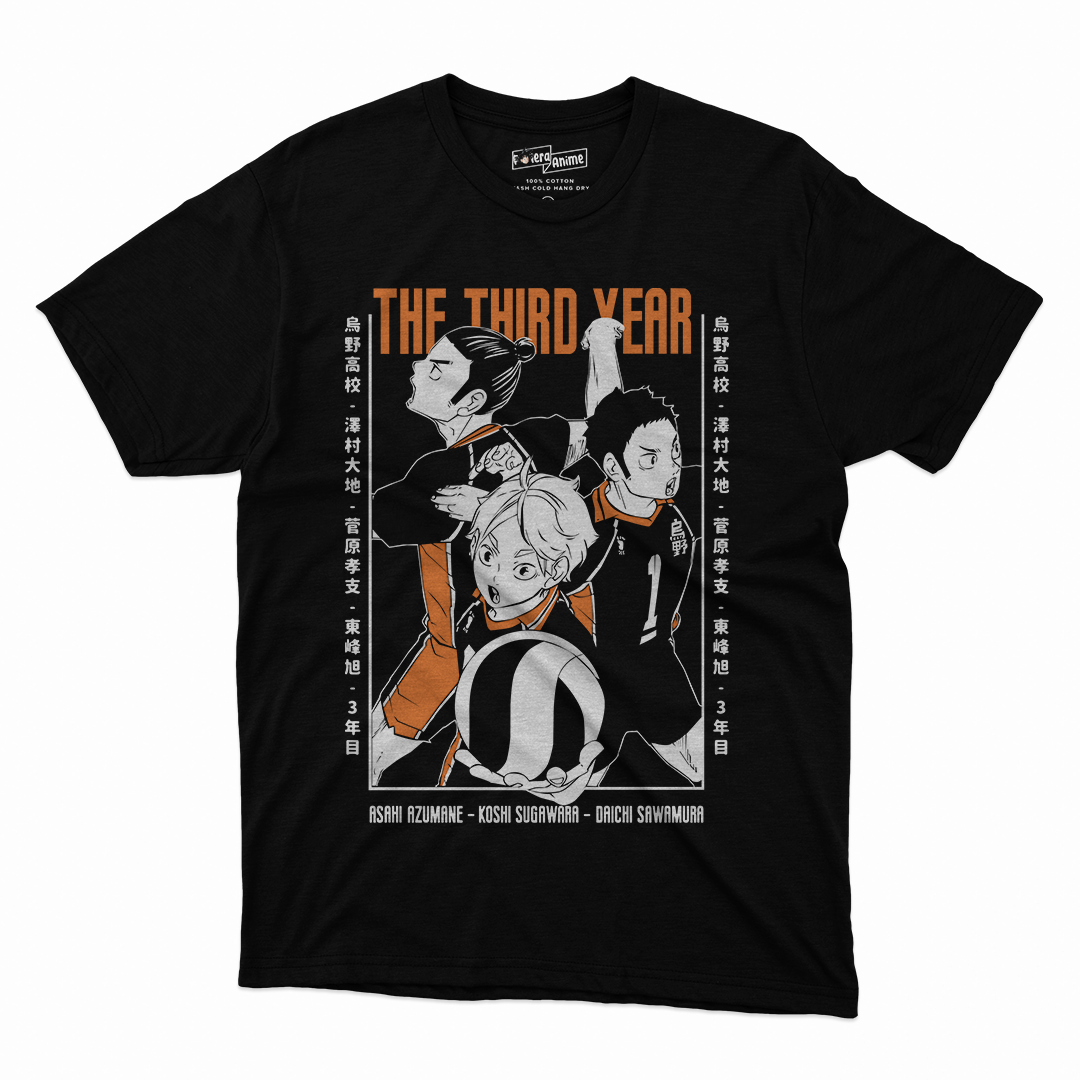 Polera Haikyuu - The Third Year