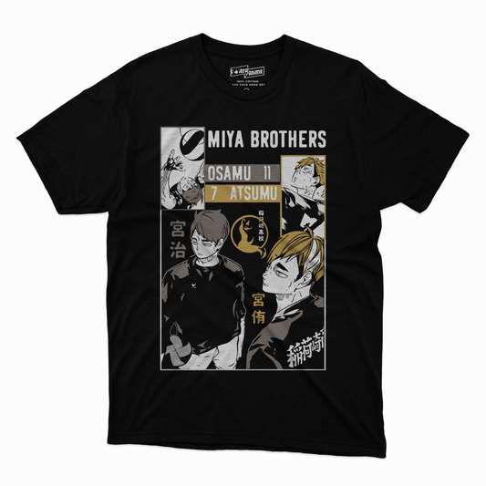 Polera Haikyuu - Miya brothers