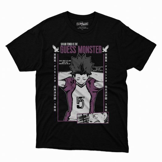 Polera Haikyuu - Shiuri Tendo Guess Monster