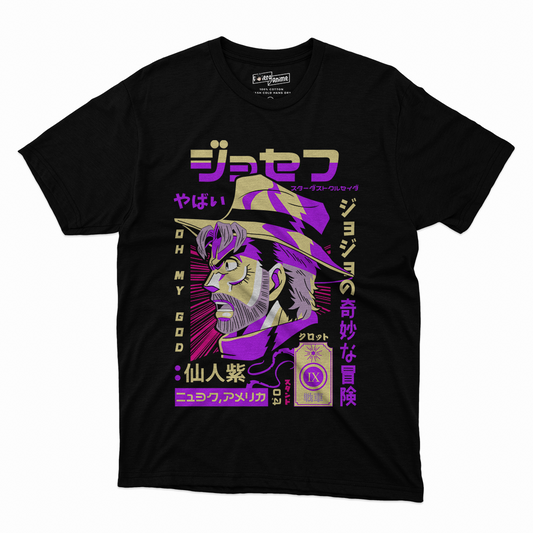 Polera JoJo's Bizarre Adventure - Joseph Joestar