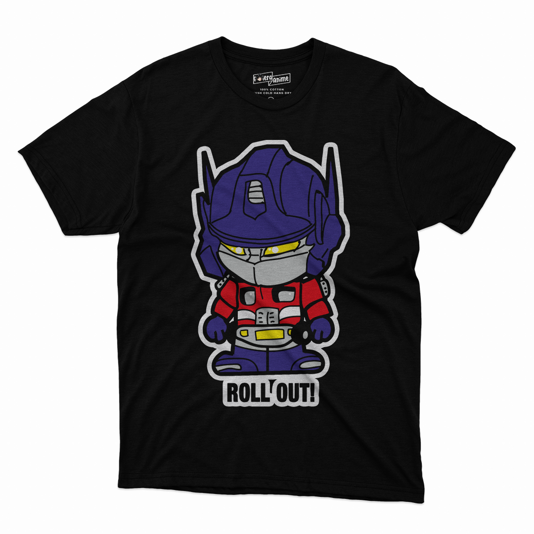 Polera Kawai - Transformer Optimus Prime Chibi Roll Out!