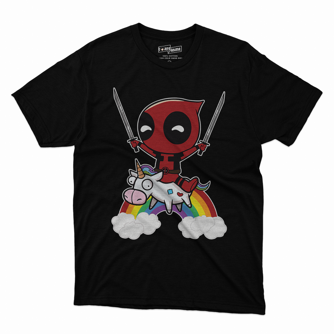 Polera Kawai - Deadpool Kawai Chibi