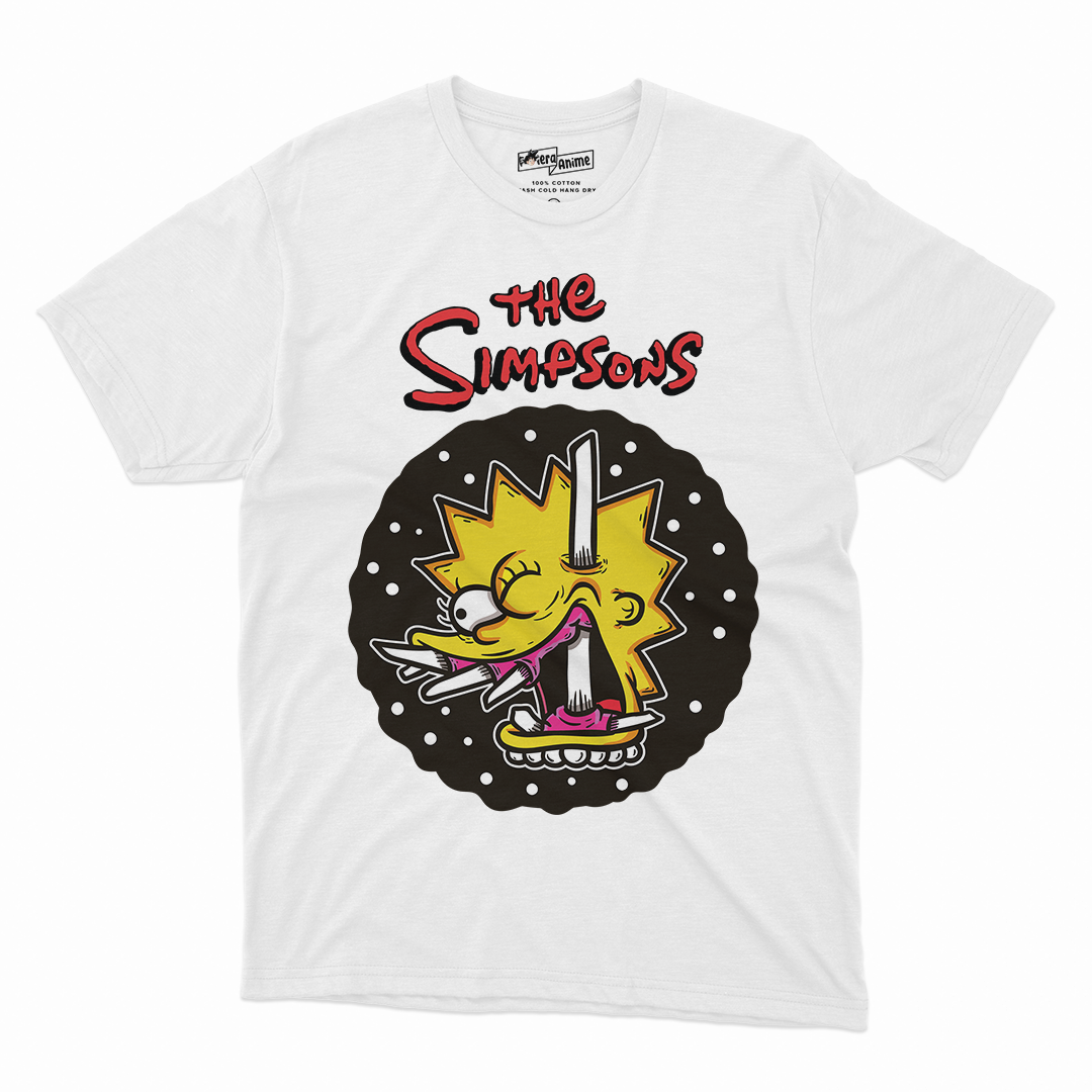 Polera Los Simpson - Lisa Terror