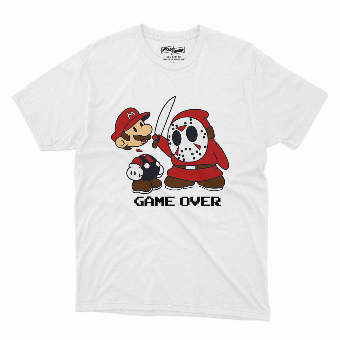 Polera Mario - Game Over
