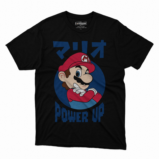 Polera Mario - Power UP