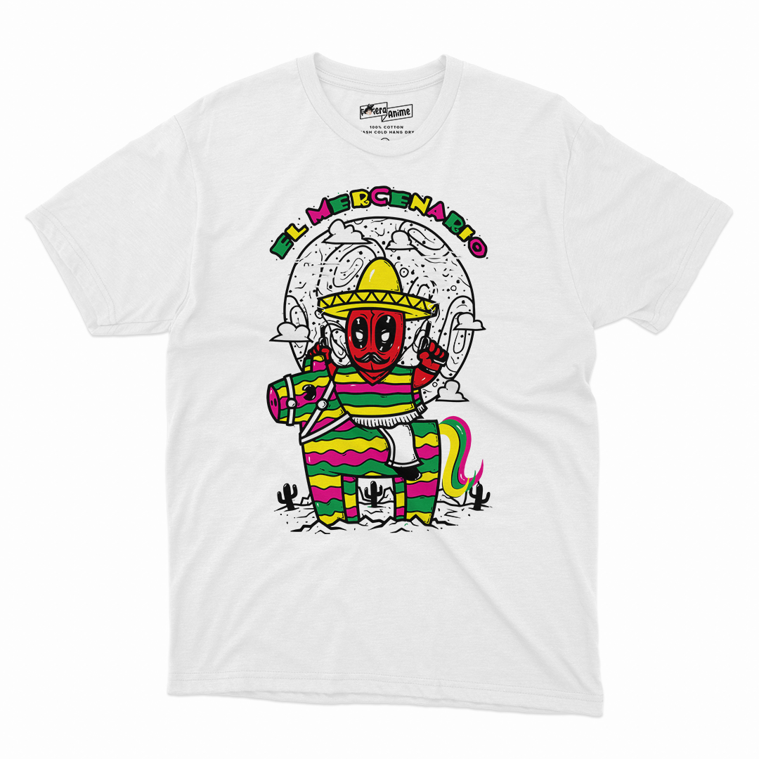 Polera Marvel - Dead Pool Mex