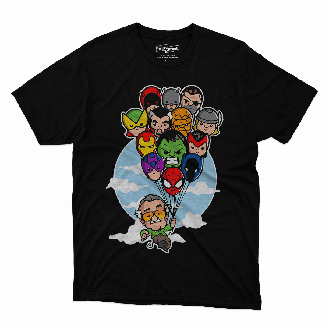 Polera Marvel - Stan Lee