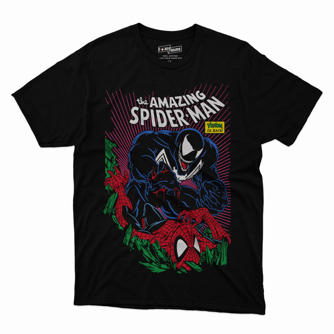Polera Marvel - Spider Man x Venom Spider