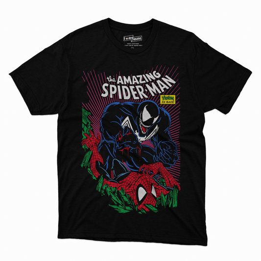 Polera Marvel - Spider Man x Venom Spider