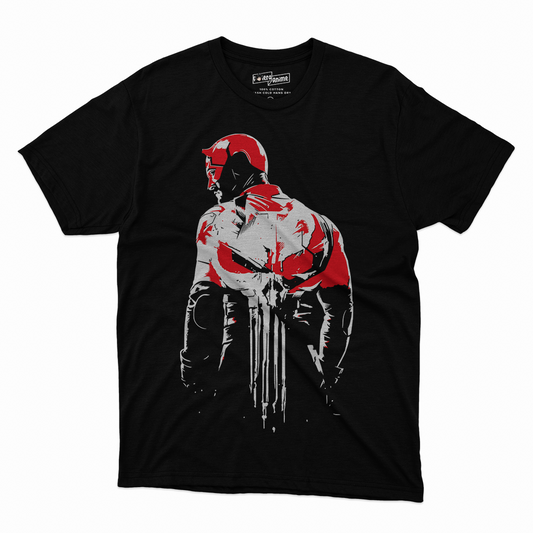 Polera Marvel - Daredevil x Punisher