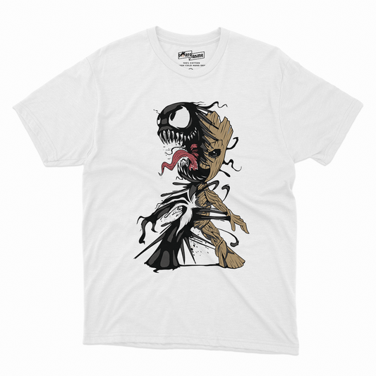 Polera Marvel - Groot x Venom