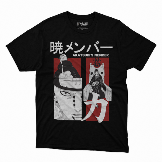 Polera Naruto - Pain x Itachi x Obito