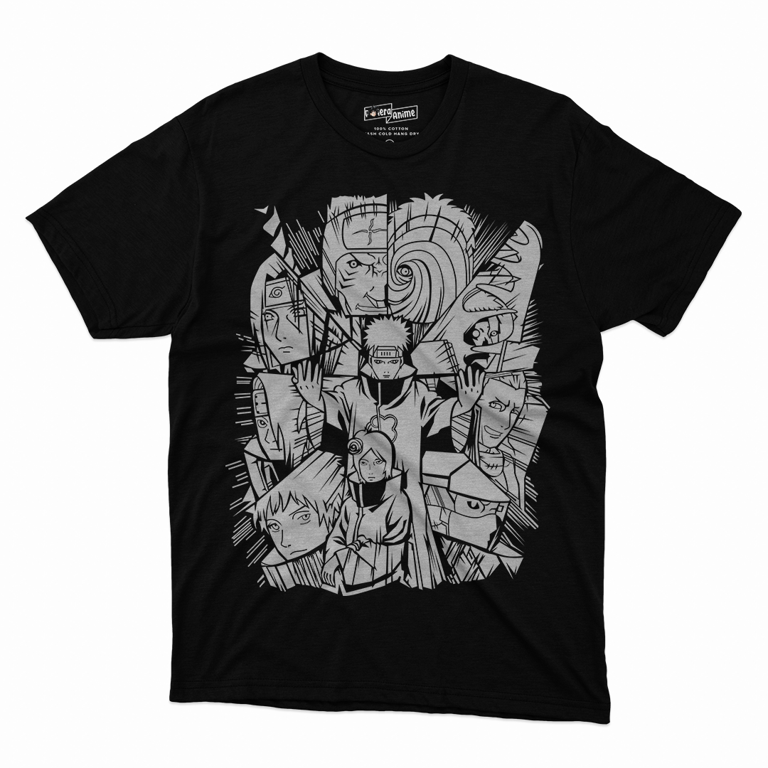 Polera Naruto - Akatsuki