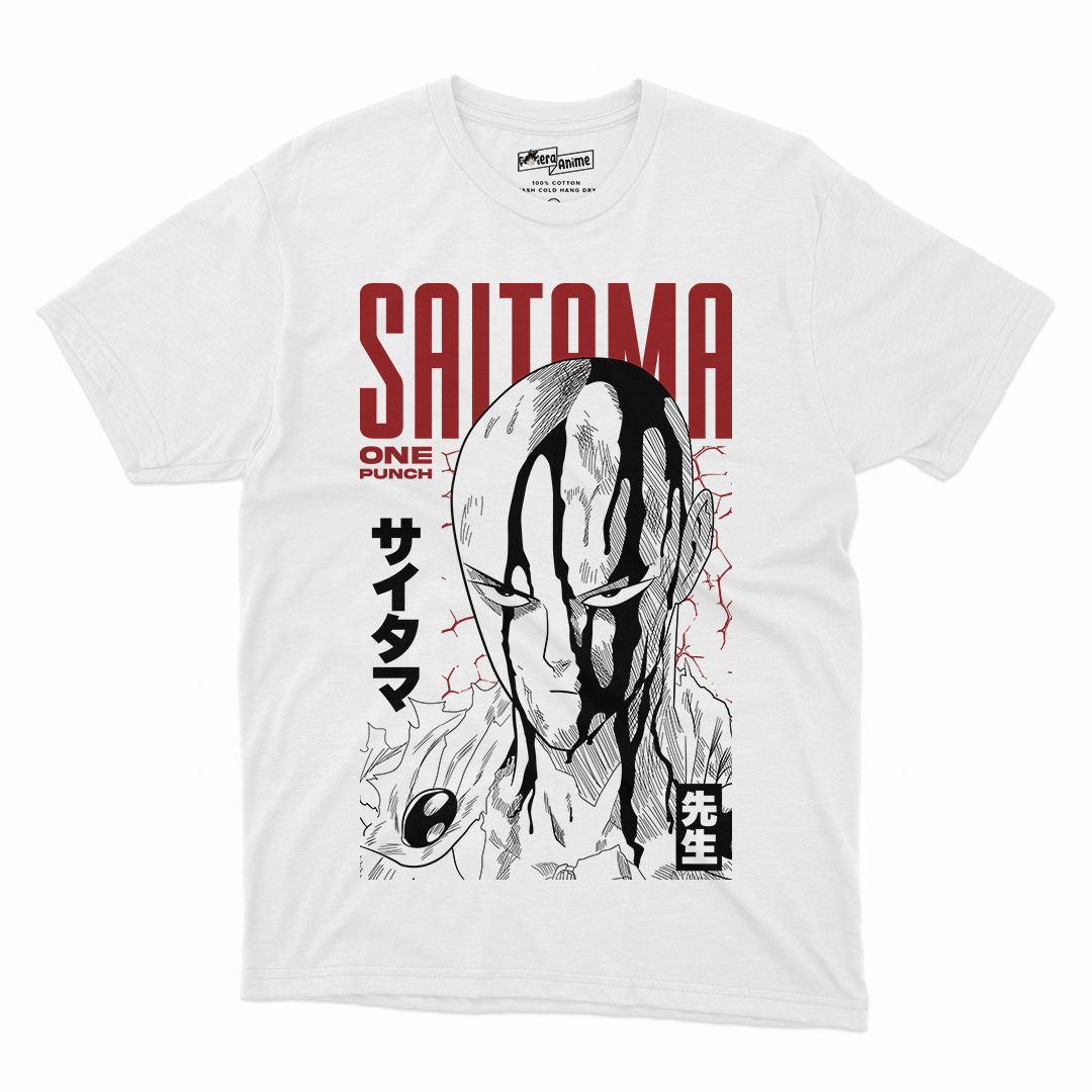 Polera One Punch-Man - Saitama