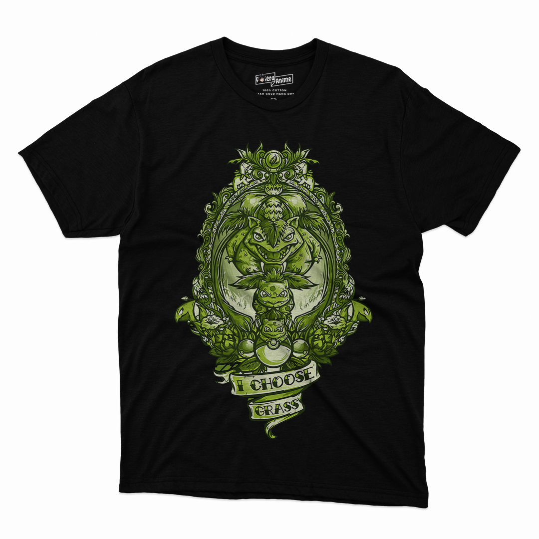 Polera Pokemon - Evolucion Bulbasaur