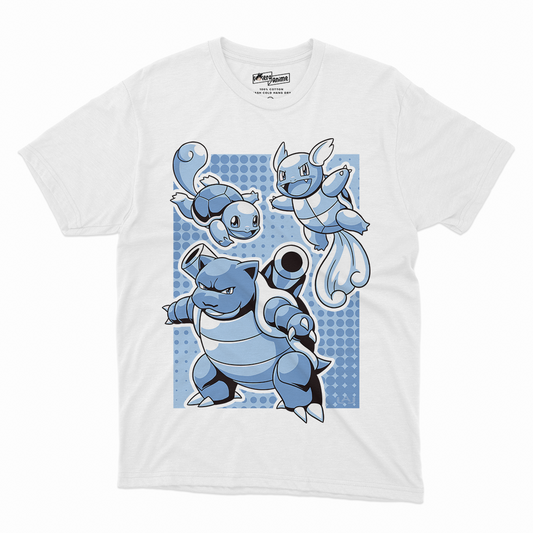 Polera Pokemon - Evolucion Squirtle