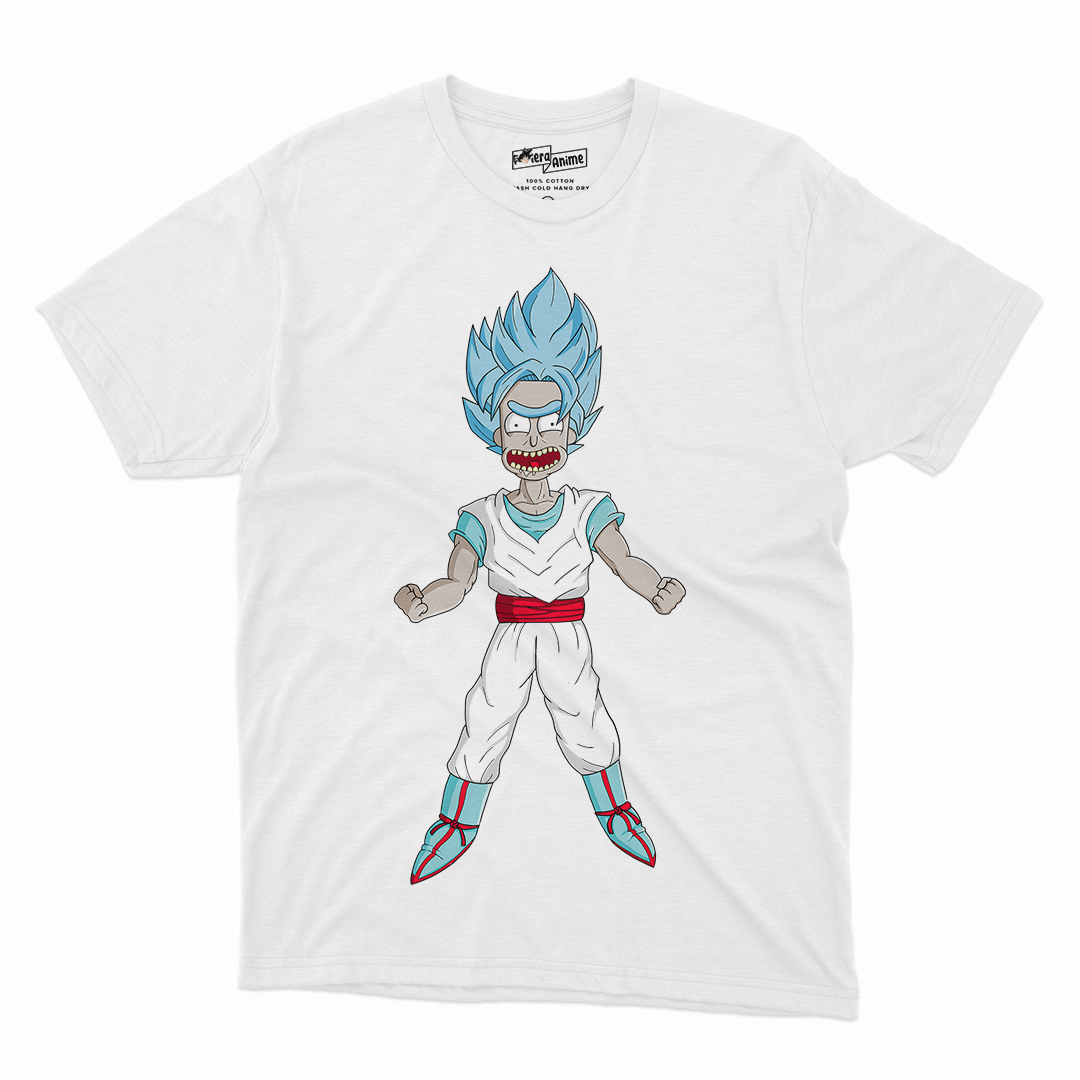 Polera Rick & Morty-  Rick Goku