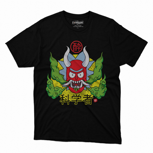 Polera Rick & Morty- Morty Oni Mask