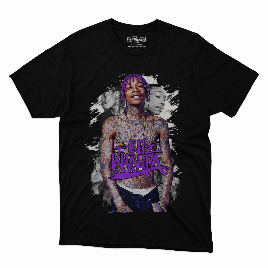 Polera Raperos- Wiz Khalifa