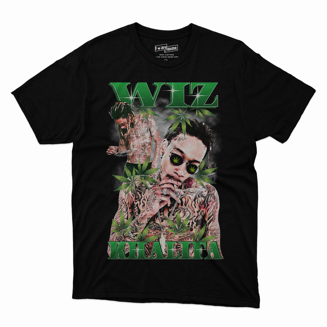 Polera Raperos- Wiz Khalifa