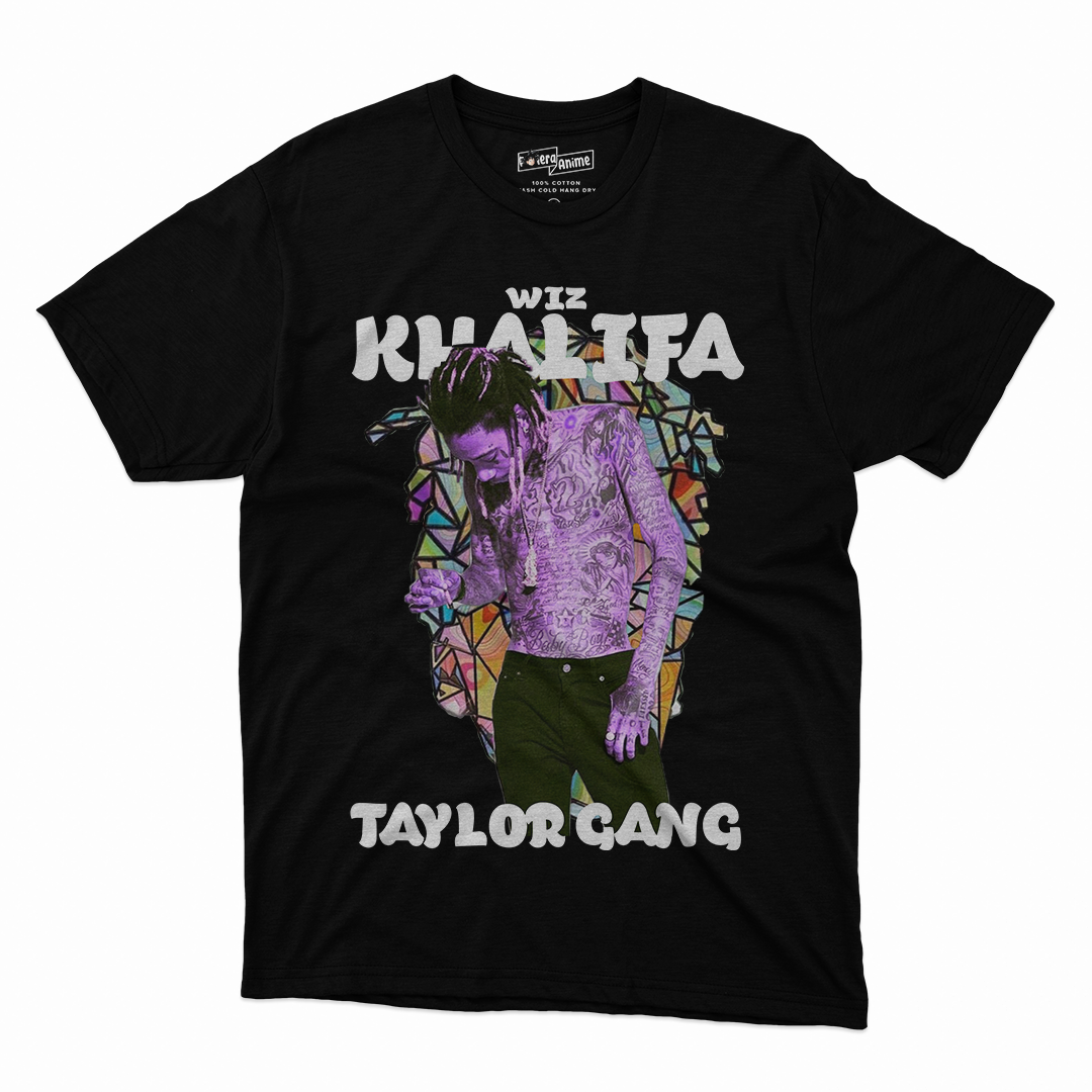 Polera Raperos- Wiz Khalifa