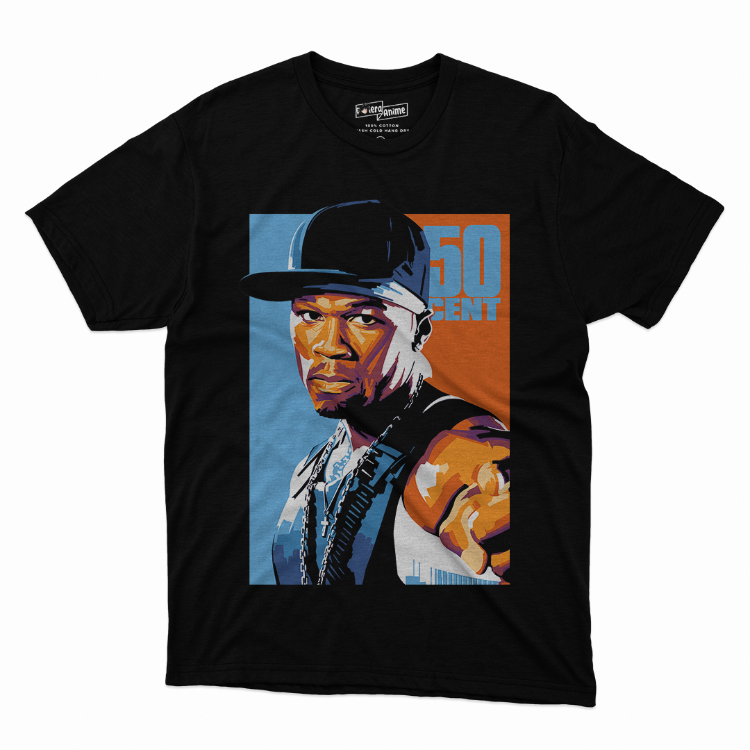 Polera Raperos- 50 Cent