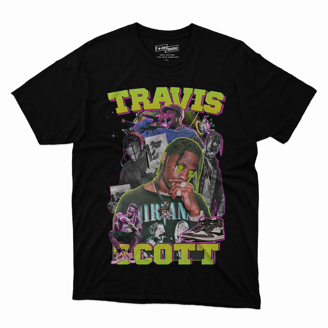 Polera Raperos-Travis Scott