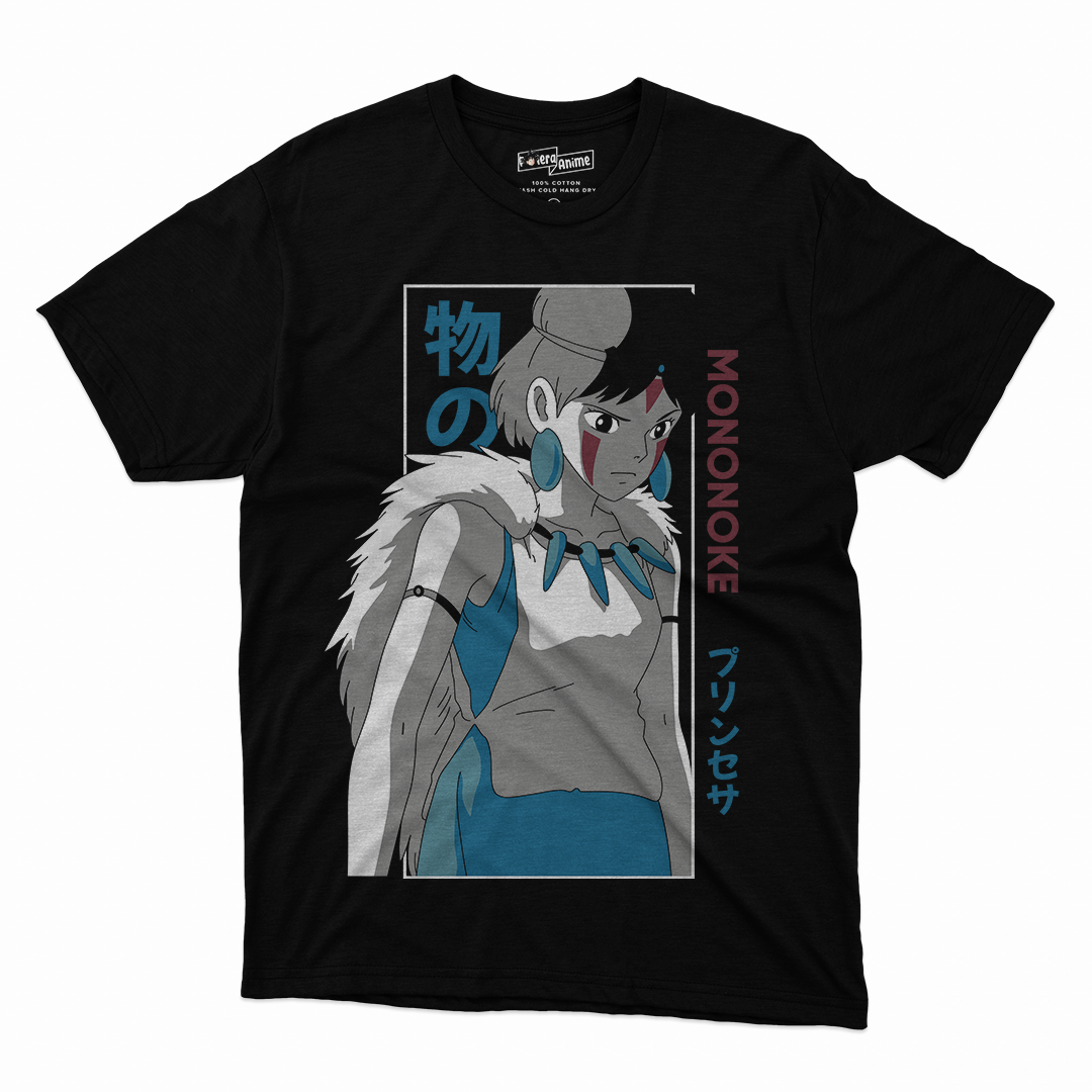 Polera Studio Ghibli- Princesa Mononokie
