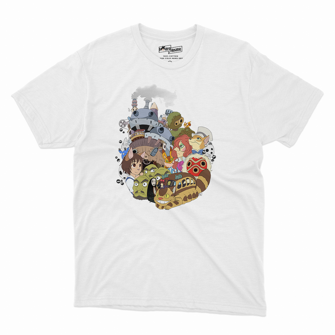 Polera Studio Ghibli- Studio Ghibli Personajes