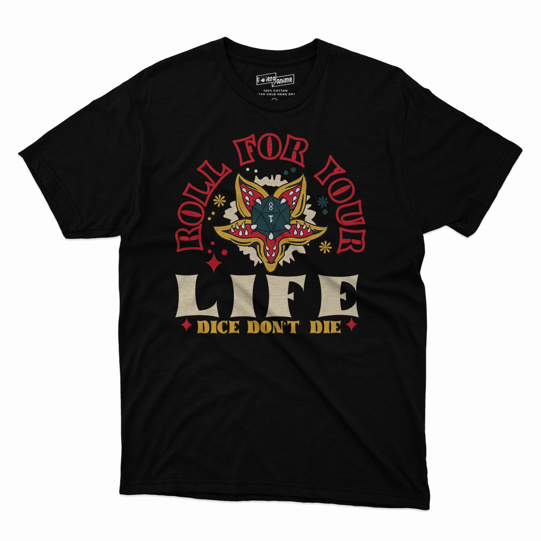 Polera Stranger Things- Roll For Your
