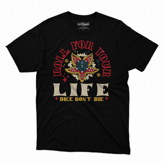 Polera Stranger Things- Roll For Your