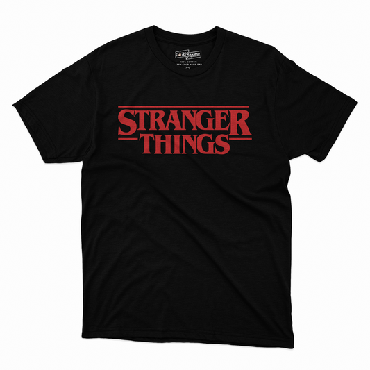 Polera Stranger Things- Logo Stranger Things
