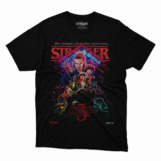Polera Stranger Things - Personajes