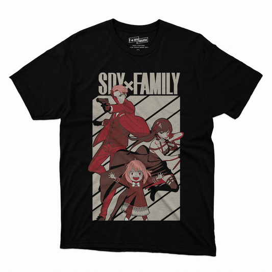 Polera Spy X Family- Anya x Yor x Loid