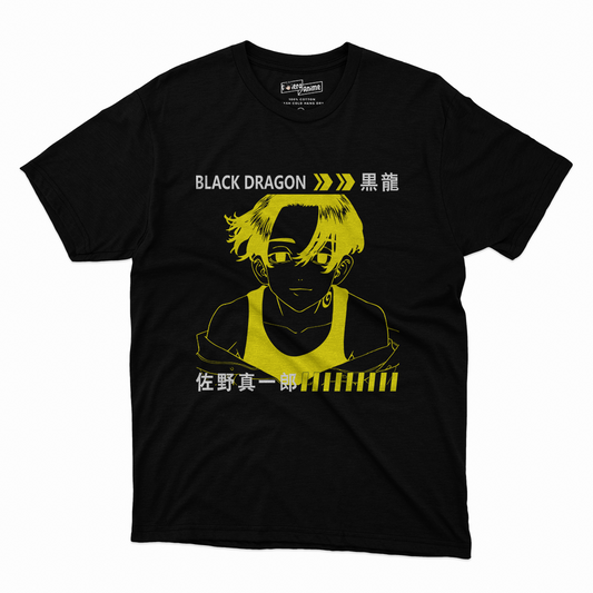 Polera Tokyo Revenger- Mikey Black Dragon