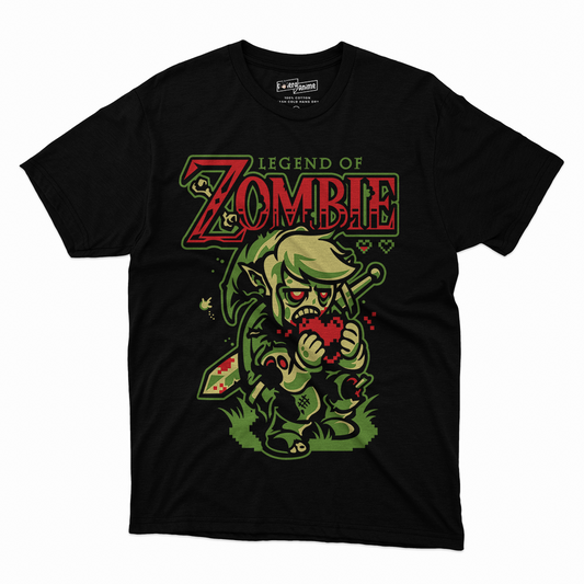 Polera Video  Juegos- Legend Of Zelda Link Zombie