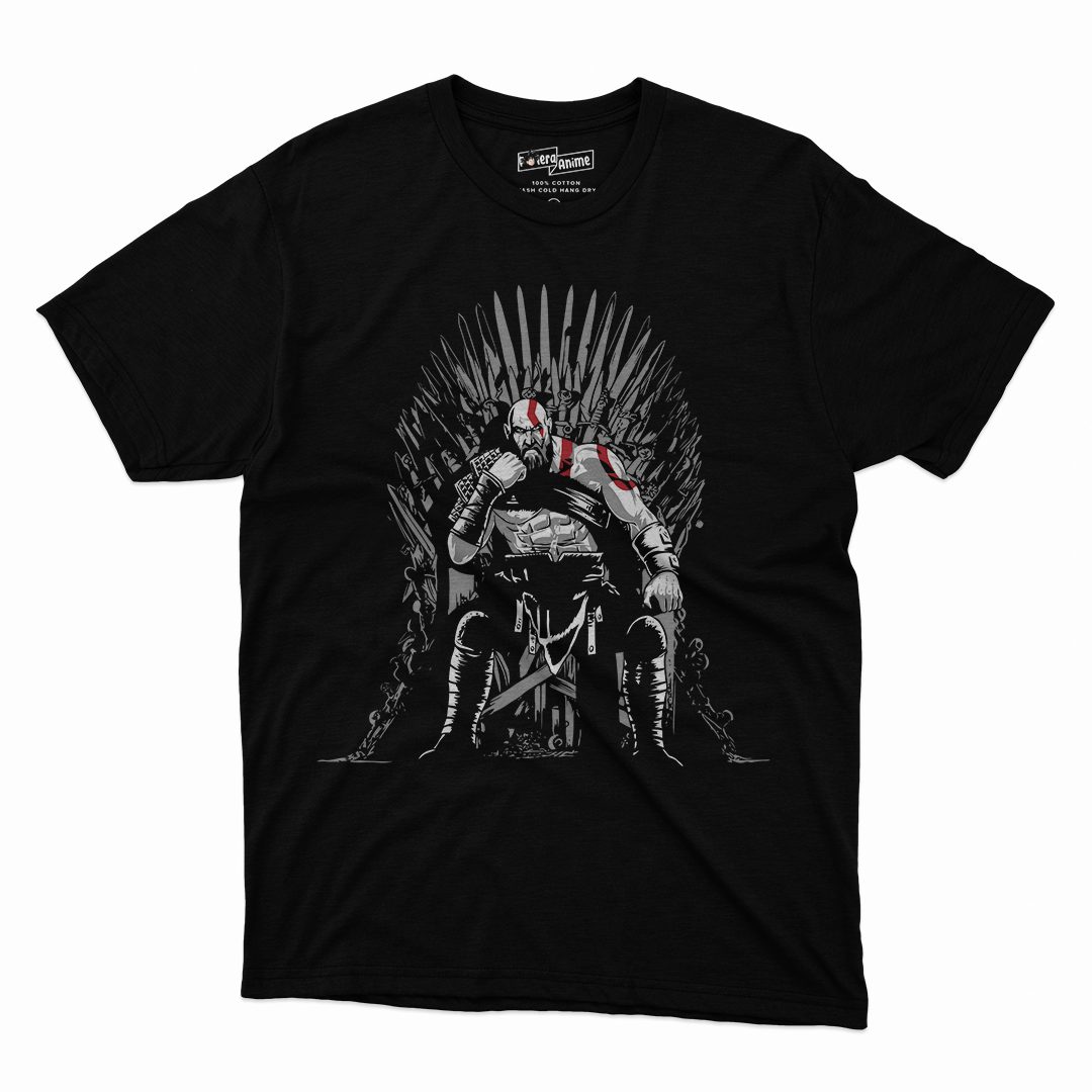 Polera Video  Juegos-GOW Kratos