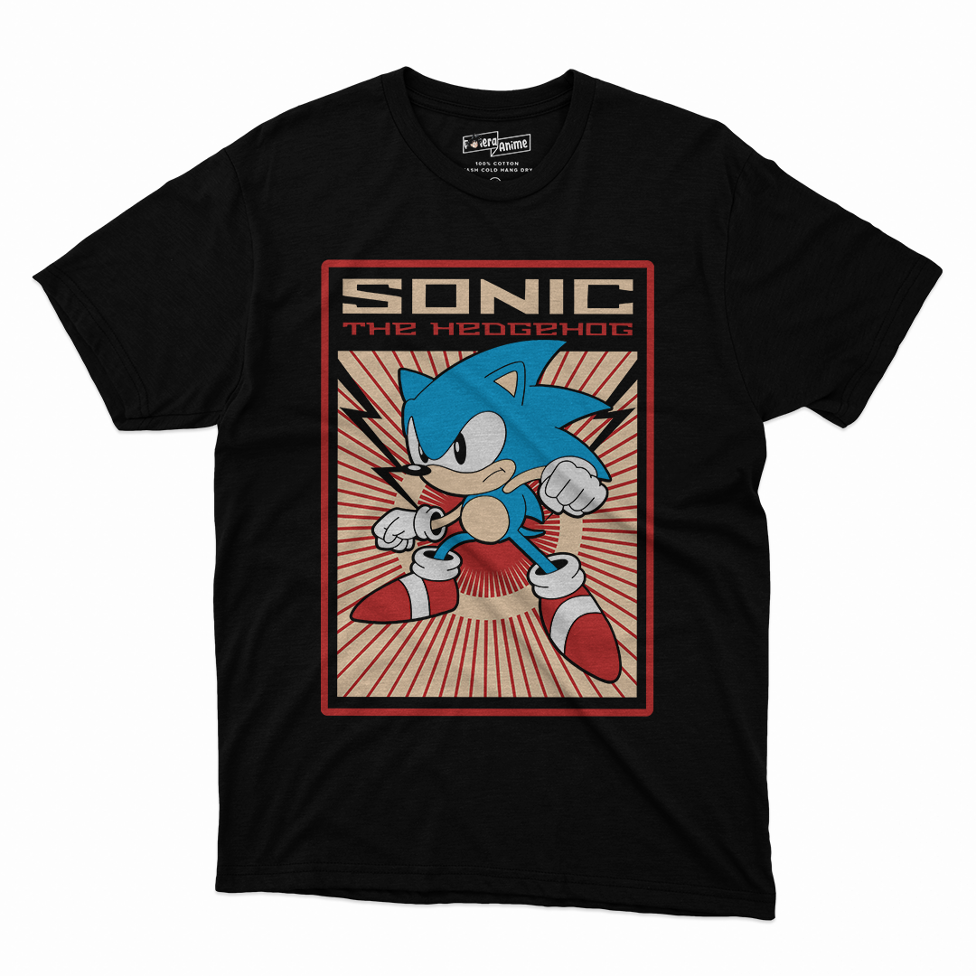 Polera Video  Juegos- Sonic