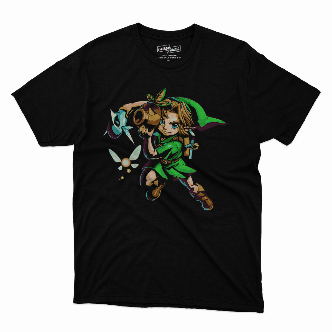 Polera Video  Juegos- Link x Navi Zelda