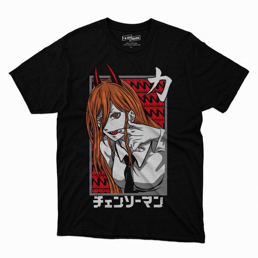 Polera Waifus- Power Chinsaw Man