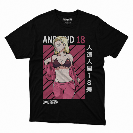 Polera Waifus- Android 18